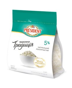 Curd “Tworozhna Tradicia” President 5%