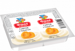 Sweet curd mass 20% Dried Apricot Fanni