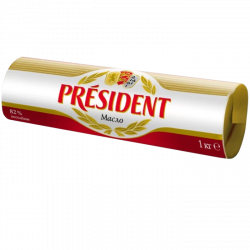 Unsalted butter 82% Président