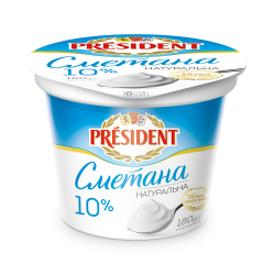 Sour Cream President 10%