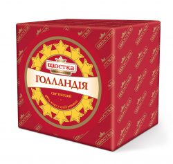 Сир твердий ваговий Голландія 45% Шостка