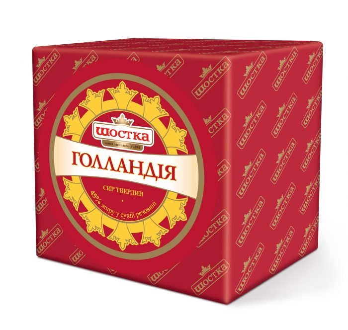 Hard cheese weighted Hollandia Shostka