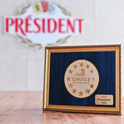 President Sour Cream has been awarded the prestigious “Choice of the Year” in Ukraine!